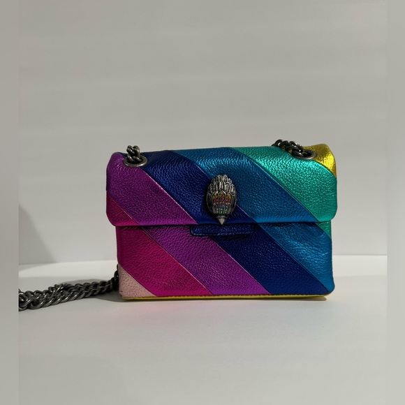 Kurt Geiger Handbags - Kurt Geiger Multicolor Striped Crossbody Bag